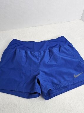 🖤Nike Women's Dri-FIT Athletic Shorts Blue Moisture Wicking Quick-Dry, Size S
